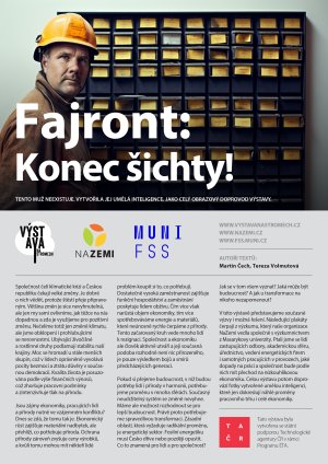 Výstava na stromech "Fajront: Konec šichty!"