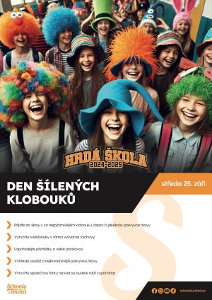 Hrdá škola - Den šílených klobouků