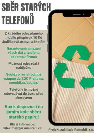 Sběr starých telefonů