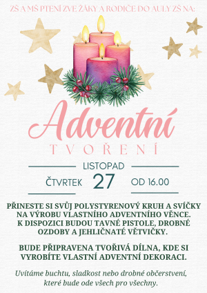 Adventní tvoření 