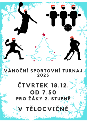 Vánoční sportovní turnaj 2025