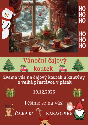 Vánoční čajový koutek