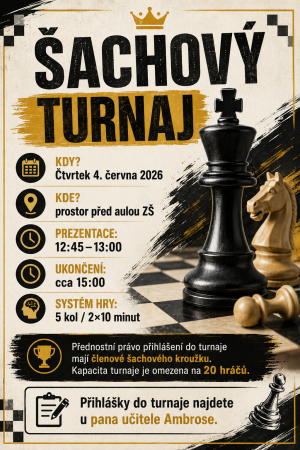 Šachový turnaj 2026