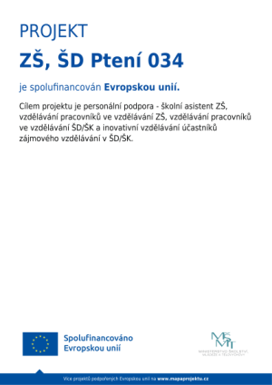 OP JAK II (Projekt ZŠ, ŠD Ptení 034)
